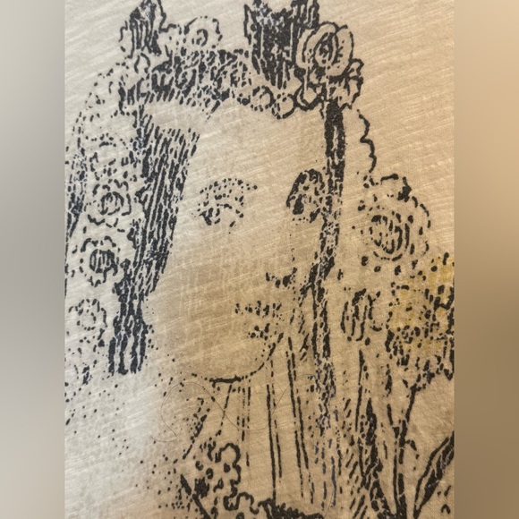 MAGNOLIA‎ PEARL QUEEN OF HEARTS  COTTON ONE SIZE BOYFRIEND CUT Fit All - Picture 6 of 11